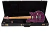 1993 Ernie Ball Music Man V Halen Hardtail Translucent Purple Quilt Guitar