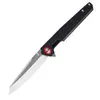 Camping Tactical G10 Handle Pocket Knife Ball Bearing D2 Steel Tanto Blade EDC Folding