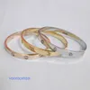 Autobanden Armband Damesmode Koreaanse hot selling liefde mode zirkoon roestvrij staal eenvoudige gesp goud zilver enkele prachtige met originele doos