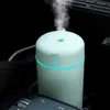 Luchtbevochtigers Elektrische luchtbevochtiger Aroma-olie-diffuser USB Cool Mist-spuit met kleurrijk nachtlampje voor thuis-auto-luchtbevochtiger