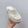 G Family Baotou Hole Shoes Thick Bottom Woman's Slippers Wear 2022 Summer Beach Shoes Women's Muffin Bottom Shoes Trawl Red Nrgpl