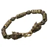 Bracelets de charme Couples Vintage Trendy Trucs Dragon Pour Garçons Personnalité Chinois Hommes Rétro Homme