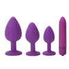 4st Anal Plugs Set Sex Toys for Women Tail Butt Plug Silicone Prostate Massage Vibrator Toy Adult Gay Woman Vagina 240102