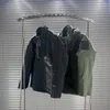 Veste hardshell fonctionnelle d'extérieur de haute qualité, imperméable à l'intérieur, double nanofibre, pour couples masculins et féminins