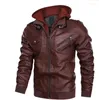 Herenjassen 2024 Jas Jas Lederen Hoodies Winter Herfst Kleding Biker Motorfiets Varsity Baseball Verkopende Producten