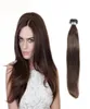 05gstrand Nail U Tip PreBonded Keratin Glue Human Natural Hair Extensions 100 strands 16inch26inch Real Human Hair extensions8481335