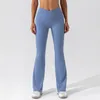 Pantaloni da donna 2024 Leggings svasati Yoga Donna Vita alta Gamba larga Palestra Sport Pantaloni svasati neri Pantaloni da ballo taglie forti