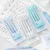 Simplicity Gel Pen Set Korean Style Solid Color 0.5MM Black Cute Pens Lovely Stationery School Student Office Supplies