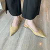 Sandalias Zapatos de mujer 2024 Tendencia Primavera Verano Mujer Diseñador Moda femenina Casual Oficina Slip On Ladies Flats Lolita
