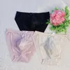 Sous-vêtements Sexy Sissy Slips pour hommes Transparent Mesh Bulge Poche Culotte Bikini Lingerie Taille Basse Sous-Vêtements De Nuit Uniforme