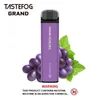 Vente chaude Original Tastefog Grand 4000 bouffées vape dipsosable Grand 12ml port de charge d'huile type-c