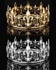 Hela cirkelguld prom accessoarer King Men039S Crown Round Imperial Tiara 2106166002262