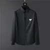 Designer Hommes Robe Chemises Mode Casual Business Social Veste et Tail Shirt Marque Printemps Automne Minceur les vêtements de manteau les plus à la mode