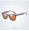 Mode Klassische Polarisierte Sonnenbrille Männer Frauen Quadrat Sonnenbrille Anti-glare Goggle Reise Angeln Radfahren Sonnenbrille UV400 32BK