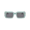 Sunglasses 2024 High Quality Rimless Square Women Ladies Designer Sun Glasses Men Oversized Retro Eyeglasses UV400