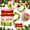 Mugs Christmas Santa Reindeer Theme Drinking Cup Table Centerpieces Ornaments Holiday Coffee Housewarming Gift Accessories