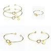 Identification Fashion Gold Sier Letter Bracelet Id Charm Bracelets Alphabet Bangles Female Personality Jewelry Drop Ship D Dhgarden Dhjp6