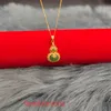 Ожерелье с подвеской, галстук, домашняя цепочка с воротником, дизайнерские украшения Tifannissm, стерлинговое серебро S925, золото, 3D сумка для благословения Fo