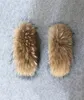 Fingerless Gloves 100 Real Genuine High Quality Raccoon Fur Cuffs 30cm Women Hand Arm Warmers L712320549