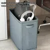 Bolsas de lavanderia Rolling Basket Cesto Banheiro Caso Organizador com Armazenamento à prova d'água Caixa de canto para casa de armazenamento