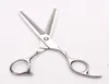 60039039 Japan 440C Professional Human Hair Scissors Barberquots Hairdressing Shears Thinning Shears Double Side Teeth 156026150