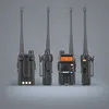 6st Baofeng Walkie Talkie 15quot LCD 5W 136174MHz 400520MHz Dual Band med 1LED Flashlight Blacka526660577