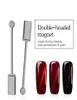 Ellwings 3D DIY Doubleheaded Magnet Manicure Tool for Cat Eye UV Nail Polish Strong Magnetic Gel Varnish Nail Design328N3403465