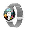 2024 YENİ T8 Kadın Saatleri Ultra İnce Akıllı Saat Kadınları 1.36 "AMOLED 360*360 HD Pixel Ekran Göster Zaman Çağrısı Hatırlatma Smartwatch Ladiesbox Sevgililer Hediyeler