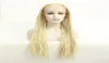 Perruque Lace Front Wig synthétique tressée en boîte Blonde 613, perruques de coiffure LaceFrontal tressées de Simulation de cheveux humains 194236134732095