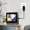 Sonnettes numériques visionneuse de porte 2.4G WiFi détection automatique maison IR Vision nocturne caméra vidéo intelligente interphone bidirectionnel