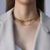 Bracelets mode populaire personnalisé lettre B chaîne épaisse collier Bracelet ensemble de bijoux cadeau pour les femmes fête anniversaire de mariage