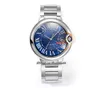 CHF WSBB0027 A2824 Automatic Mens Watch 42mm Blue Texture Dial Stainless Steel Bracelet Best Edition 36mm 33mm Swiss Quartz Ladies Watches 26 Styles Puretime A03