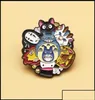 Broches Broches Broches Bijoux Collection De Personnages Mignons Broche En Émail Sans Visage Mâle Mon Voisin Totoro Mix Badge Enfant Broche Lo3386690