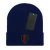 2023 Diseñador de invierno Gorro de punto Gorro de lana Mujeres Tejer Gorros cálidos gruesos Sombreros Gorro femenino 17 colores a10