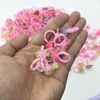 Anneaux de cluster 20/50pcs / lot mignon dessin animé en plastique résine réglable enfants colorés fruits gommage animal princesse bague enfant bijoux cadeau