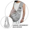 Dog Carrier Pocket Pet Out Bag Travel Cross Body Purse Cleanse Adjustable Sling