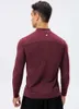 LL Men Long Sleeve Stand-Up Polo Sirt قميص مرونة عالية الجوار تشغيل اللياقة البدنية التدريب السريع الجاف جاف الملابس الربيع الخريف أعلى 52