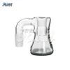 Hittn Glass Catcher 14 мм 18 мм 45/90 градусов 3 дюйма Черное молоко синие кальяны 420 Новые