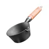 Pans Japanese Saucepan Mini Oil Non Stick Frying Melting Pot With Wooden Handle