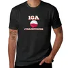 Polos pour hommes T-shirt de fan de l'équipe Iga Swiatek T-shirts personnalisés Chemise à imprimé animal uni pour garçons T-shirts noirs pour hommes