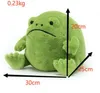 Peluş Bebekler 20cm Kawaii Ricky Rain Frog Peluş Oyuncak Yumuşak Dolgalı Hayvan Bebek Güzel Yağ Bebek Bebek Oyuncaklar Peluş Hediye Oyuncak Çocuklar için