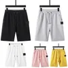 Calças masculinas designer verão moda pedras ilha streetwear algodão casual praia shorts femininos é land pant 2024vvv