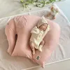 Koreanischer Stil Niedlicher Elefant Baby Anti-Erbrechen Anti-Überlauf Stillkissen geboren Baumwolle Komfort Bett Keilkissen Baby Fütterung 231229