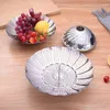 Double Boilers Kitchen Household Stainless Steel Steamer Retractable Folding Lotus Steaming Rack Portable Egg Tray Grid