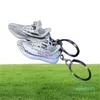 Chaveiros 3D Mini Sneaker Keychain Sapatos Modelo Mochila Pingente para Namorado Festa de Aniversário Presente Chaveiro