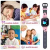 GPS enfants montre intelligente Anti perte lampe de poche bébé montre-bracelet intelligente SOS appel localisation dispositif Tracker montre intelligente pour enfants Bracelet intelligent sûr pour iOS Android