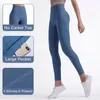 Calças femininas yoga mulheres leggings cintura alta push up esporte ginásio fitness senhoras correndo feminino nu sentimento sem costura frontal leggins bolso