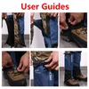 Hiking Legging Gaiters Waterproof Boot Shoe Leg Covers Hunting Climbing Camping Ski Travel Warmers Foot Snow 240102