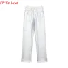 Pantalon large argent brillant Chic simili cuir PU pantalon Long haut Streetwear femme blogueurs5114602808Femme droite qualité 231229