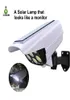 Solar Security Lampa ścienna Outdoorowa kamera Bezprzewodowa 77LEDS Light 3 tryby Motion Light